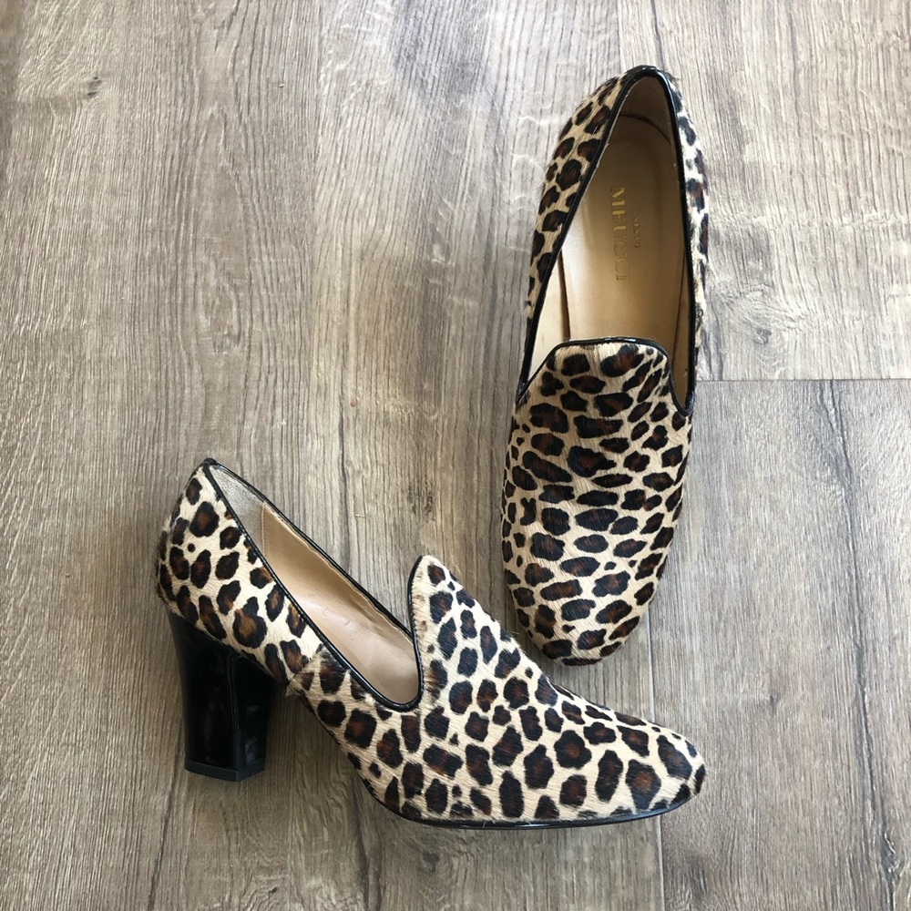 Sesto Meucci Mystee Leopard Slip On Heel 11